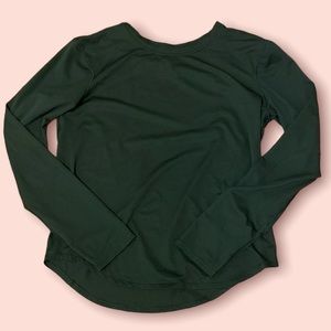 LULULEMON- Green Long Sleeve Shirt